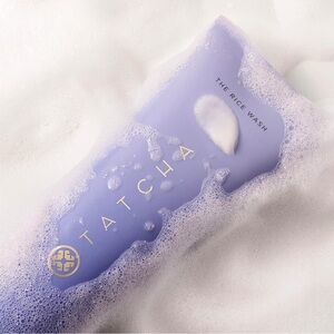TATCHA  The Rice Wash Facial Cleanser 240ml/ 8 fl. oz. Biggu Size New in Box